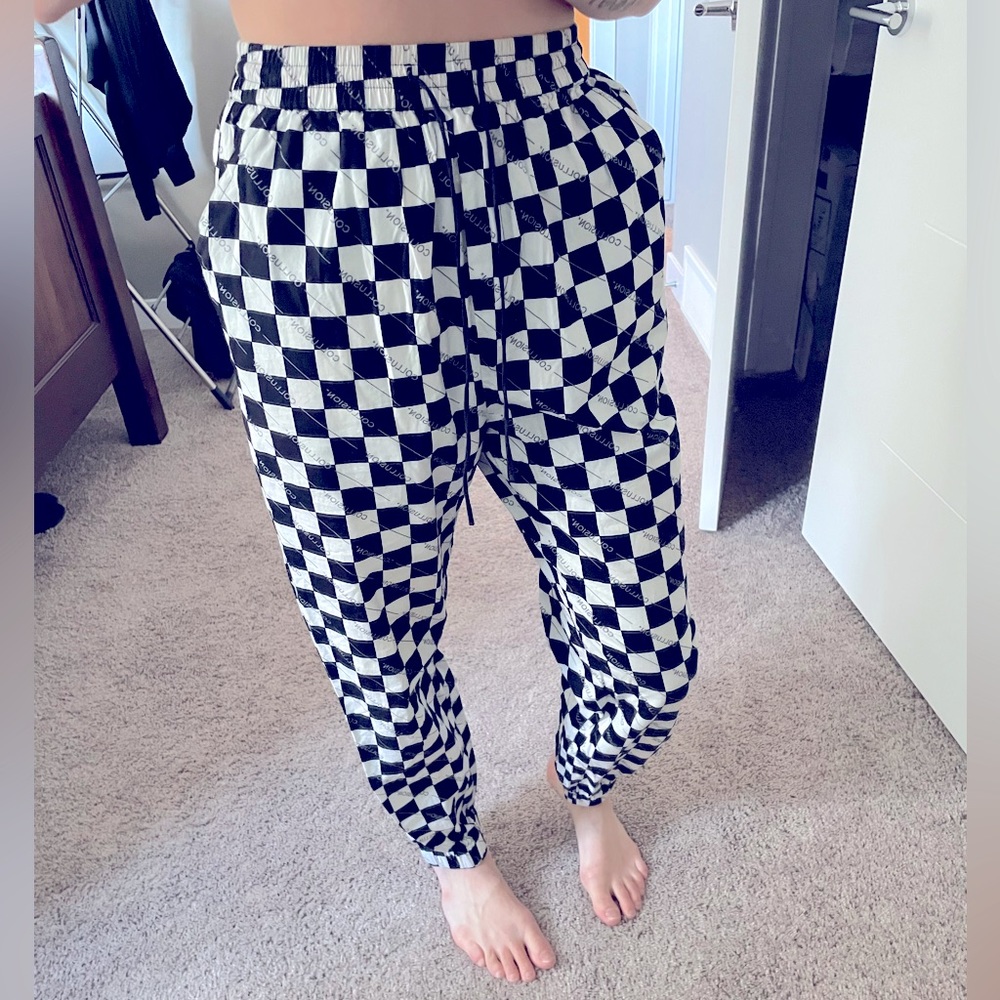 Rare checkered Collusion pant!